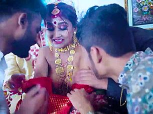 I felt so excited when four husbands gangbanged me in full movie suhagarat