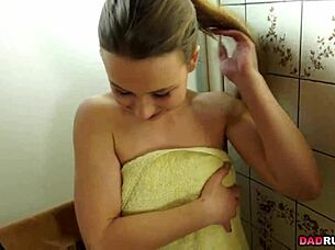 Teen brunette taylor sands takes big cock in hardcore monster pounding session