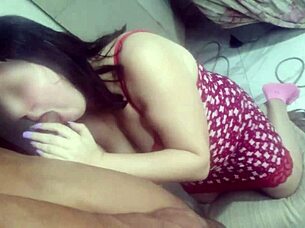 Amateur wife takes big black monster cock deep in homemade interracial session