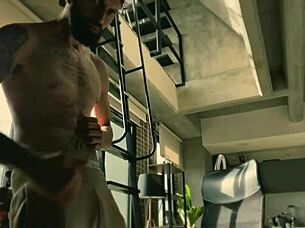 Can you hold back from cumming fast with this hot latina tinder hookup's big tits and ass