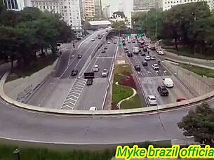 Found my cute blonde Latina amateur bent over in bed with big ass and wet pussy dripping, so I gave her doggystyle anal assfucking in Brazilian 1on1