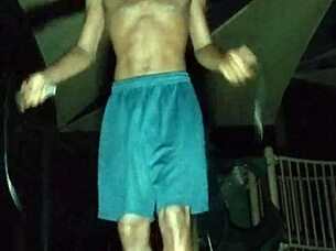 What Happens When A Skinny Mature Brunette Beauty Works Out In The Park With Her Teacher?