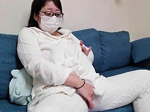 Whoa, check out this frustrated housewife going all nasty with her masturbation moves!