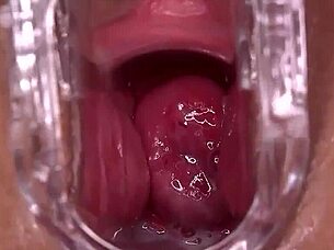 Smash that shaved pussy hard until it squirts everywhere