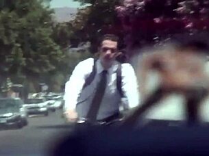 her big tits got two guys so horny they bent her over for double penetration in intense threesome... wow