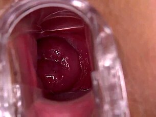 Smash that shaved pussy hard until it squirts everywhere