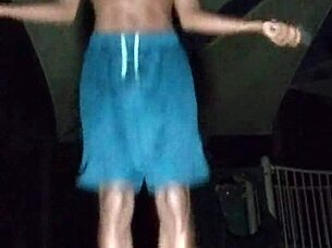 What Happens When A Skinny Mature Brunette Beauty Works Out In The Park With Her Teacher?