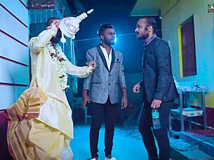 I felt so excited when four husbands gangbanged me in full movie suhagarat