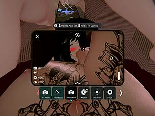 threesome with succubus part 3 deepthroat blowjob and group pussy action