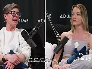 Wife Joins Hidden Orgy With Adorable Blonde Kenna James In Candid Interview