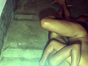 Whoa, check out this curvy college babe spreading wide at the wild costume party -- her big clit and hairy spots are insane!!