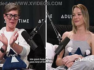 Wife Joins Hidden Orgy With Adorable Blonde Kenna James In Candid Interview