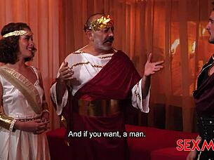 Karol Jaramillo stars as Caesar's wife in a steamy encounter from Sexmex.