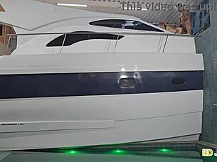 Brazilian beauty rides cock without condom on yacht in steamy encounter