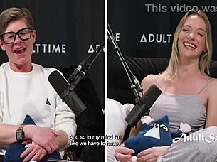 Wife Joins Hidden Orgy With Adorable Blonde Kenna James In Candid Interview