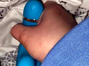 Hey milf slut how do you fuck your wet pussy with that dolphin vibrator so deep and orgasm hard