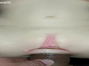 the cuckold husband films his horny wife fucking and moaning loud with big black cock bareback while watching