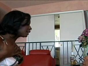 Ebony ass gets wild and teasing.