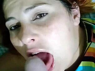 that big cock gets a tasty blowjob without holding back and if you cum i'll swallow it all 😏