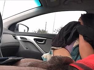 bbw devours that huge black cock in intense close-up swallow action