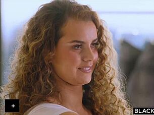 Naughty cheater jessie rogers dives into intense bbc pounding action