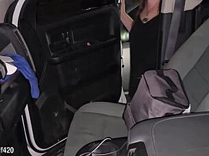 Those big milf tits look so tempting after the concert