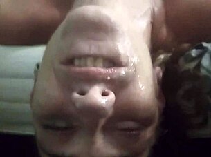 Krizia Tzunami sucks that cock deep and gets her ass fucked hard.