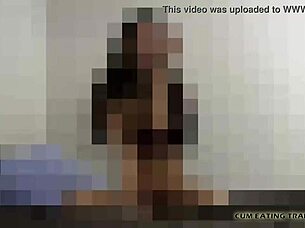 Do you really want to clean your cum off the floor with your tongue?