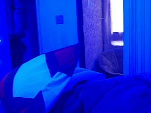 i feel thrilled exploring black feet fetish with intense footjob and toes action