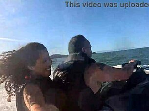 What wild adventures on jet ski in guarujá sea!