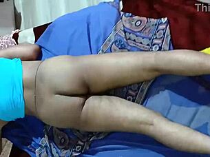 i'm an indian milf with very big boobs seducing devar in nude shaved pussy play