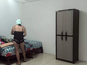 Desperate housewives seek therapy to calm their intense sexual desires in interracial massage sessions