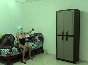 Desperate housewives seek therapy to calm their intense sexual desires in interracial massage sessions