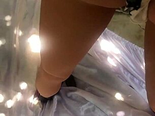 Batendo na amiga enjoys a wild session with sex toy fun.