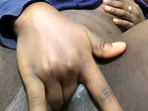 She dives into solo masturbation with her big pussy leading to a creampie finish. It's all about that intimate personal exploration in a casual setting.