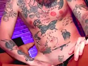 Big Cock Tattooed Guy Fucks Me Hardcore In Stockings And High Heels With Passion
