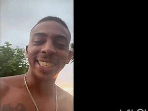 Beach lovers experience intense anal orgasm while watching the sunrise outdoors.