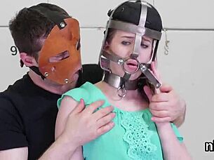 Flirty Girl Brought to Anal Asylum for Brutal Assfucking and Harsh BDSM Treatment