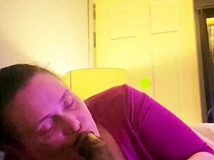 ONLY WAY TO WRAP MY LIPS AROUND THAT MASSIVE BLACKCOCK FOR A DEEP THROAT SESSION!