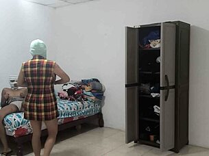 Desperate housewives seek therapy to calm their intense sexual desires in interracial massage sessions