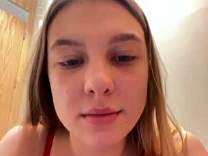 hey, first time masturbating in public? show that big tits bbw ass and pussy close up!