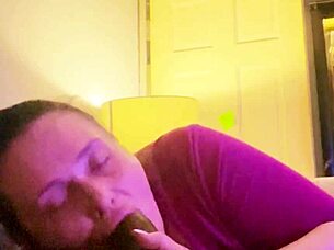 ONLY WAY TO WRAP MY LIPS AROUND THAT MASSIVE BLACKCOCK FOR A DEEP THROAT SESSION!