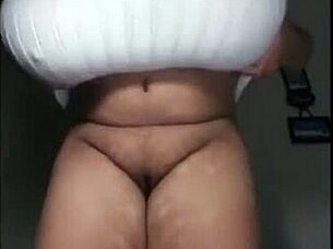 Whoa, check out this massive big tits webcam ebony babe