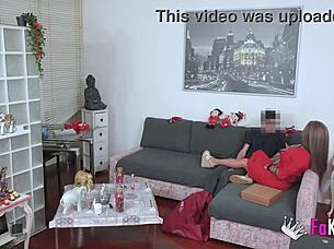 Colombian Mom Vanessa Deepthroats and Fucks 18-Year-Old Boy in First-Time Porn Scene