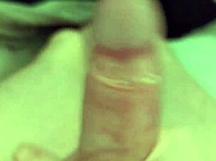 Amateur Guy Strokes Massive Monster Cock in Relaxing Homemade Masturbation Session