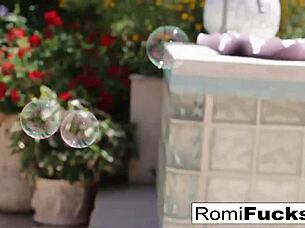 Patriotic Abigail Mac and Romi Rain Celebrate 4th of July with Big Tits Lesbian Oral and Pussy Play