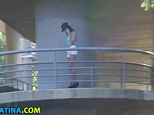 i suck that big monster cock like a real latina teen