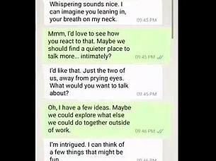 Coworkers, Why Not Share Your Wildest Fantasy in Dirty Talk Sessions?