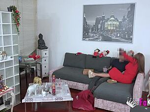 Colombian Mom Vanessa Deepthroats and Fucks 18-Year-Old Boy in First-Time Porn Scene