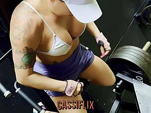 Ever wondered how Cassiana Costa gets wild with big-dicked guys licking and fucking her curvy ass?